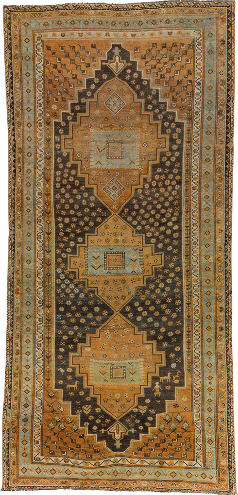 Vintage Kurd Area Rug (6' x 12')